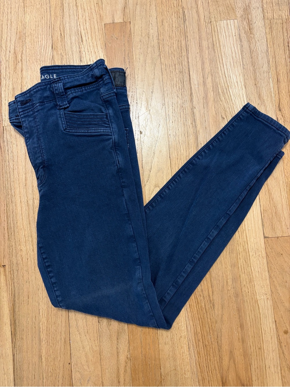American Eagle Outfitters Navy Blue Skinny Jeans